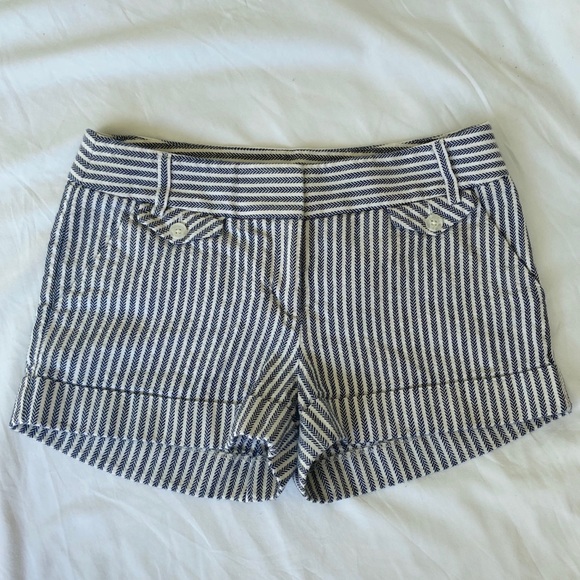 Express Pants - Express Striped Shorts Size 2